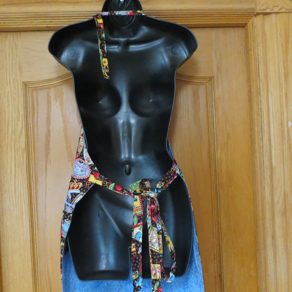 Colorful 2 in 1 Reversible Apron - Picture 7 of 13